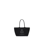 Isabel Marant Yenky Zipped Glitter Bag in Black | Women | Coveti