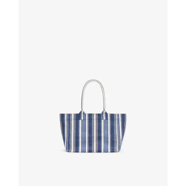 Isabel Marant Yenky Zipped Tote Bag in Blue | Totes & Top-Handle Bags | Coveti