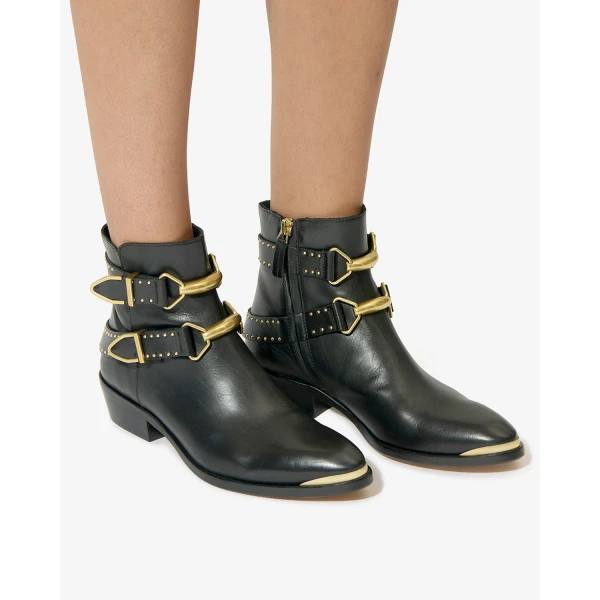 Isabel Marant Zalya Boots in Black | Boots | Coveti