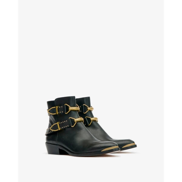Isabel Marant Zalya Boots in Black | Boots | Coveti