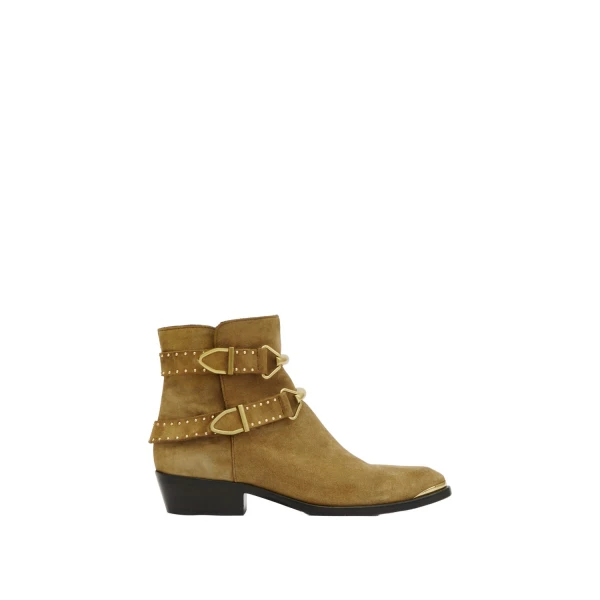 Zalya Boots in Taupe