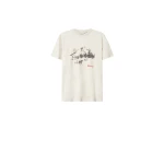 Isabel Marant Zewel Festive Mountain T-Shirt in Ecru | Women | Coveti