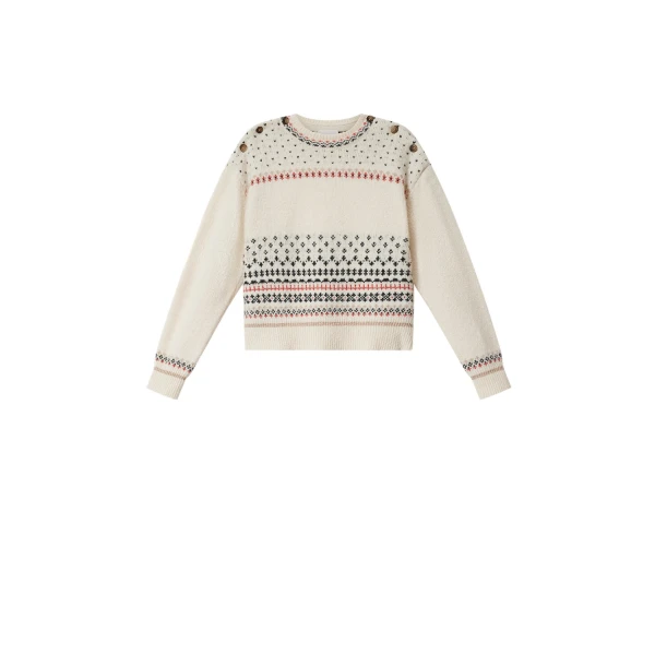 Zury Sweater in Ecru