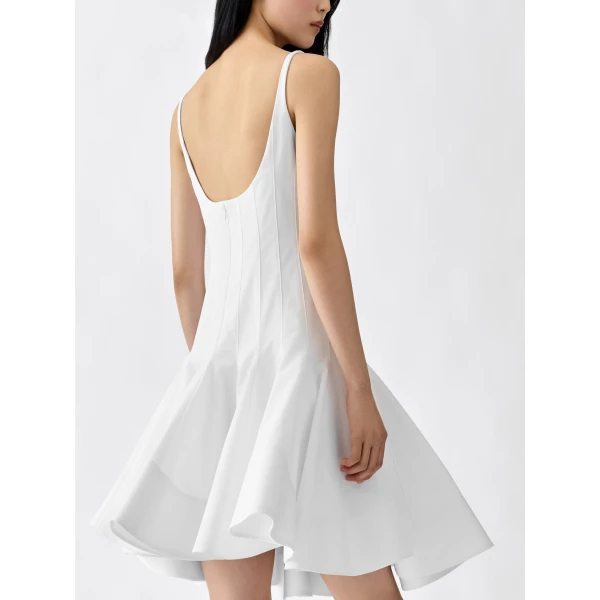 white dress