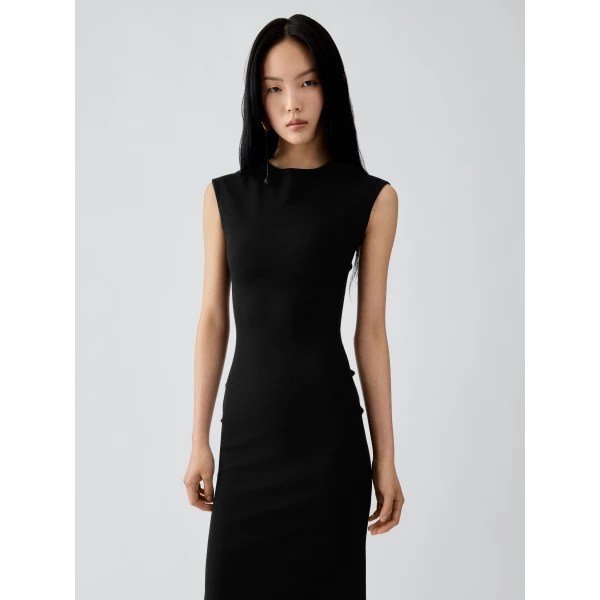 black dress