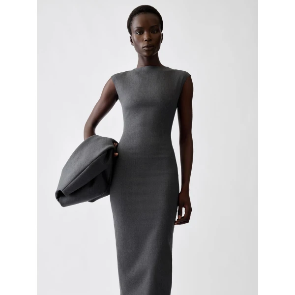 dark grey Jacquemus dress