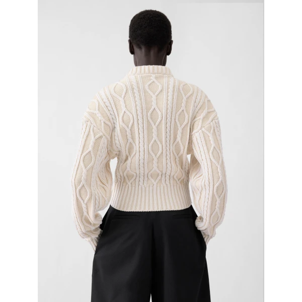 ivory knit