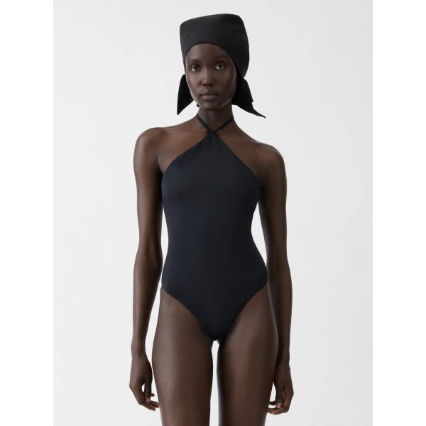 black swimwear