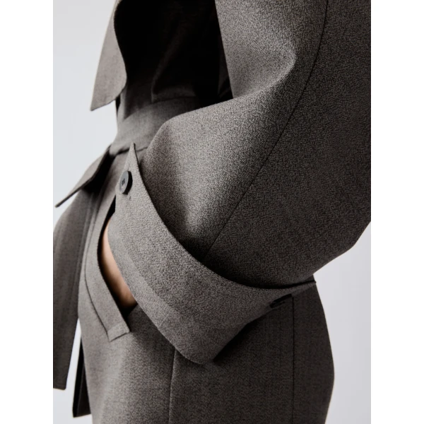 brown coat