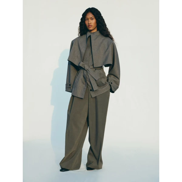 virgin wool coat