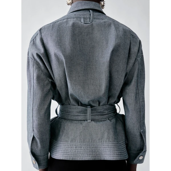grey jacket