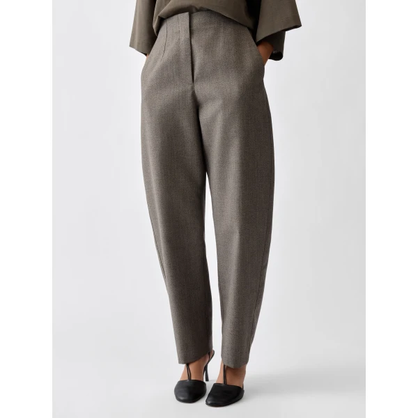 dark brown Jacquemus trousers