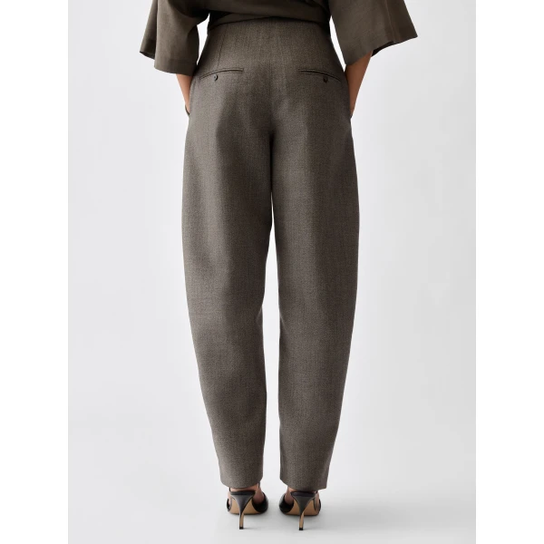 brown trousers
