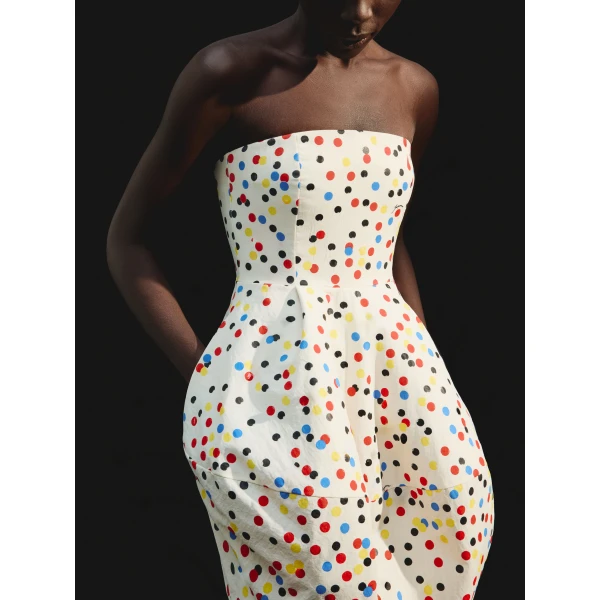 multicolour dress