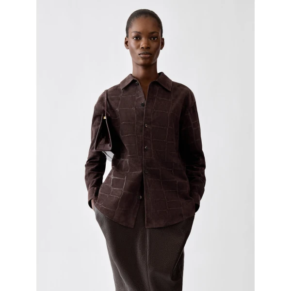 dark brown Jacquemus top