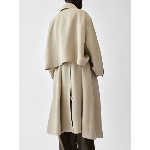 beige coat