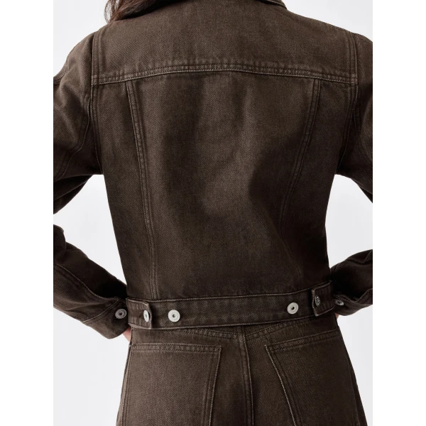 brown jacket