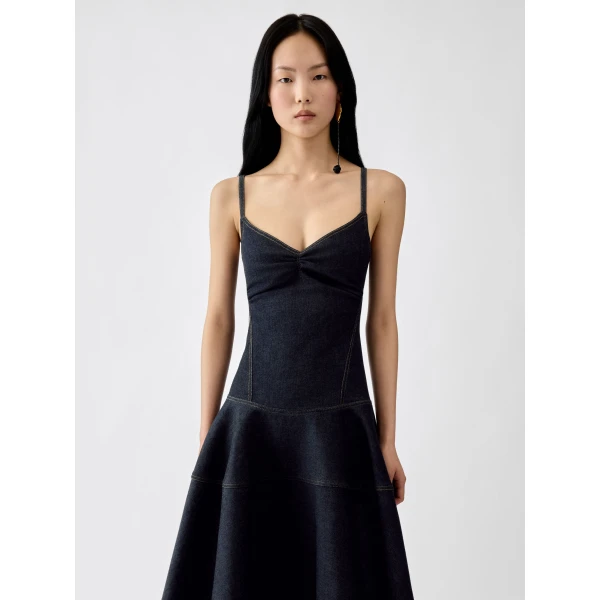 dark navy Jacquemus dress