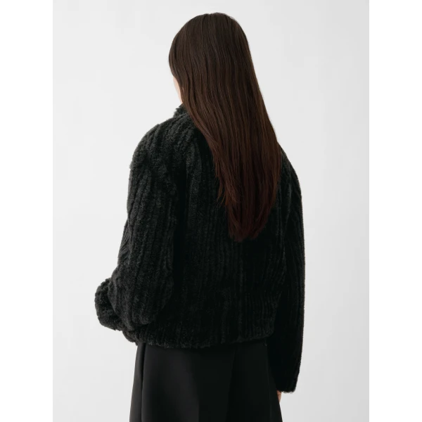 black jacket