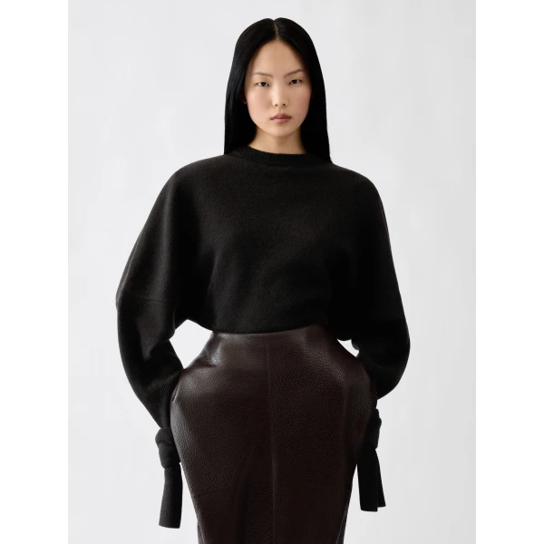 dark brown Jacquemus knit