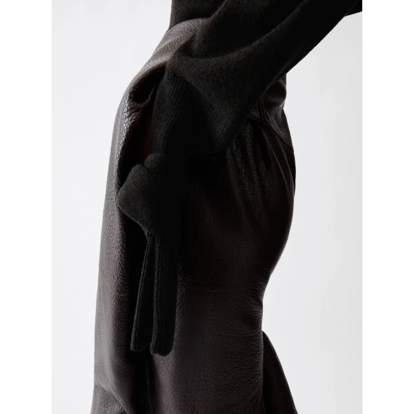 brown knit