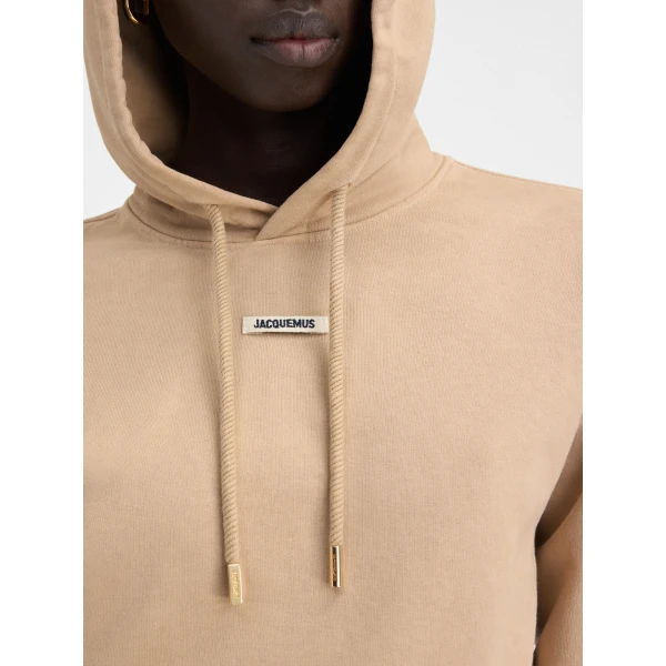 beige Jacquemus hoodie