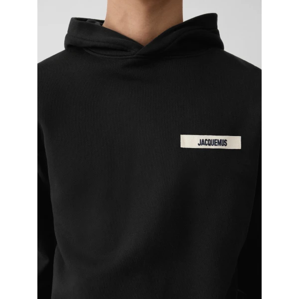 black hoodie