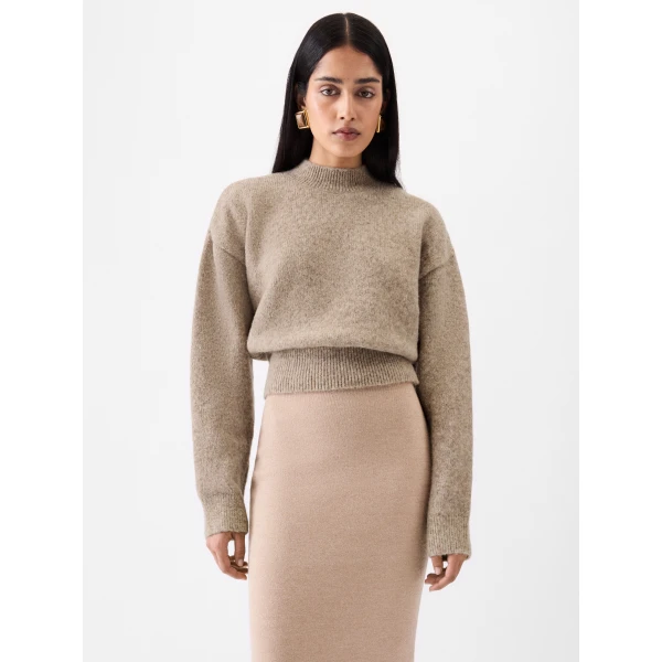 beige knit