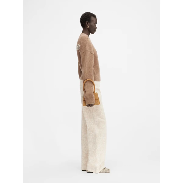 light brown Jacquemus knit