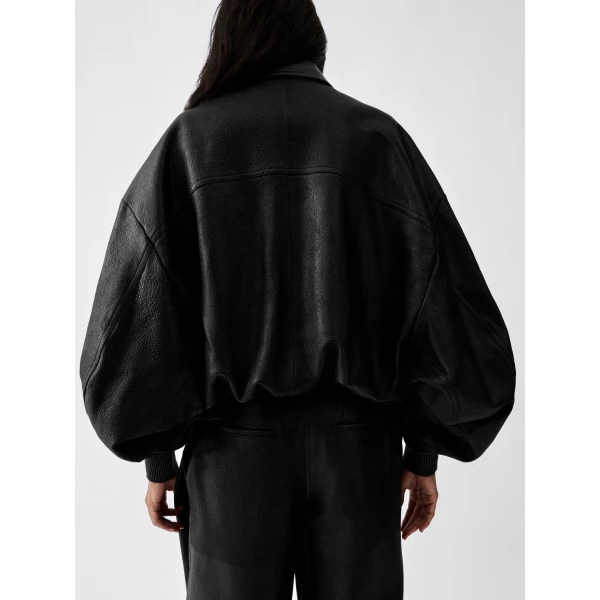 black jacket