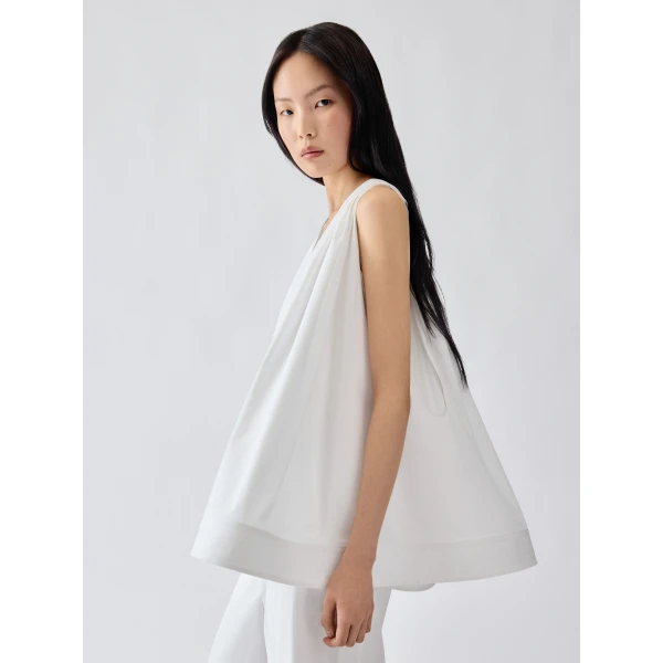 white Jacquemus top
