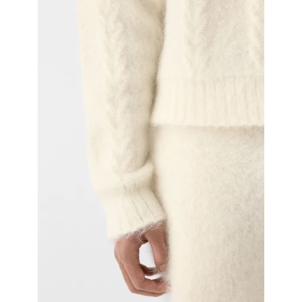 white knit