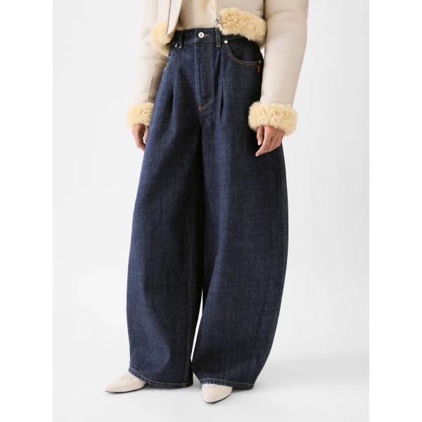 dark navy Jacquemus trousers