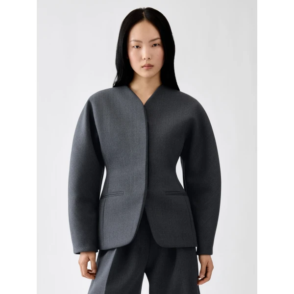 dark grey Jacquemus jacket