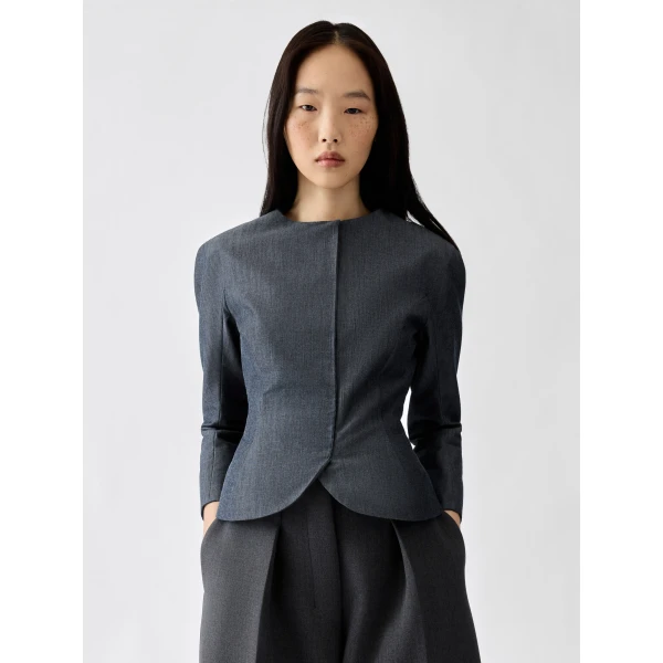 dark grey Jacquemus jacket