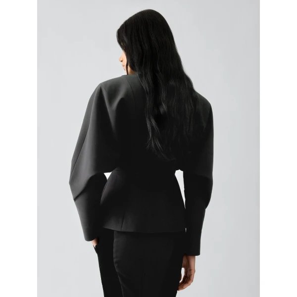 black jacket