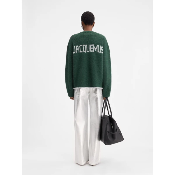 dark green Jacquemus knit