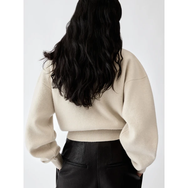 beige knit