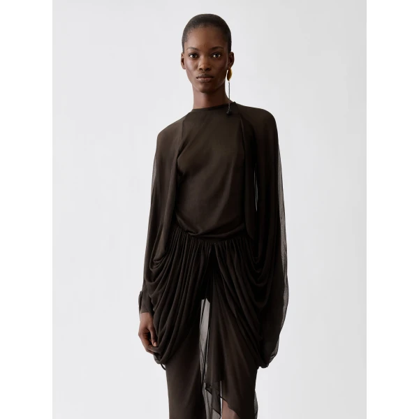 dark brown Jacquemus dress
