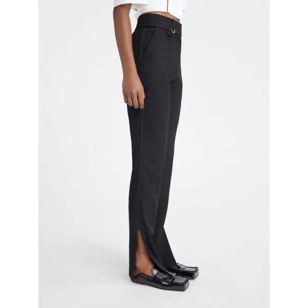 black trousers