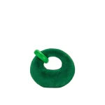 JW PEI Abacus Faux Fur Mini Top Handle Bag in Grass Green | Mini Bags | Coveti
