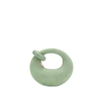JW PEI Abacus Faux Suede Mini Top Handle Bag in Light Green | Mini Bags | Coveti