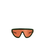 JW PEI Angelica D Frame Sunglasses in Green | Sunglasses | Coveti