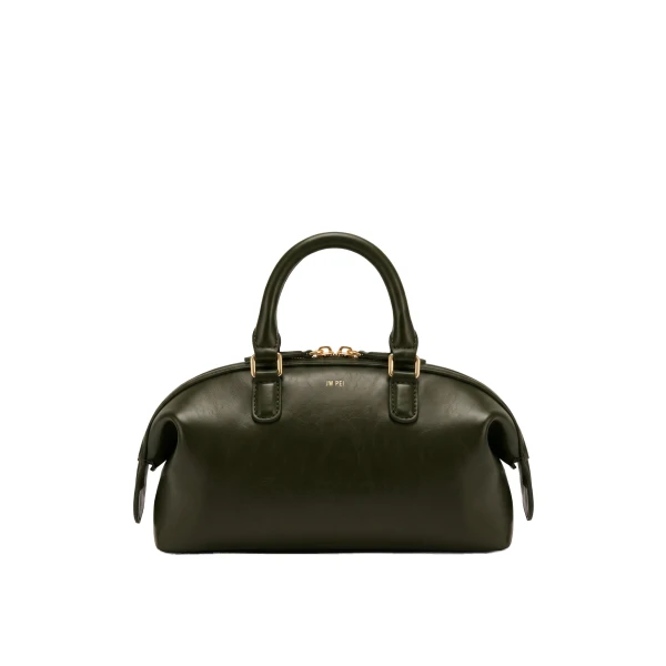 JW PEI Arlo Top Handle Bag in Dark Green | Totes & Top-Handle Bags | Coveti