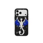 JW PEI Artificial Crystal Dragon Design Phone Case in Black | Phone Cases | Coveti