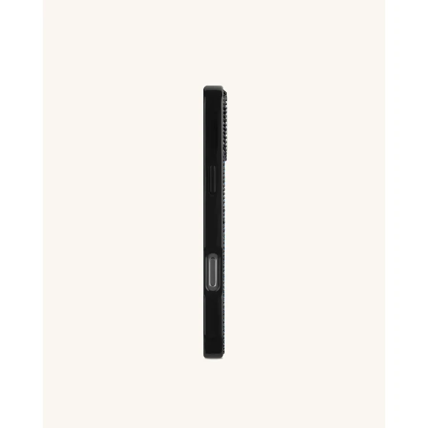 JW PEI Balloon Dalmatian Artificial Crystal Phone Case in Black | Phone Cases | Coveti