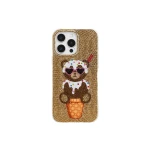 JW PEI Bear Ice Cream Cone Phone Case in Gold | Phone Cases | Coveti