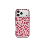 JW PEI Bold Leopard Print Artificial Crystal Phone Case in Black | Phone Cases | Coveti