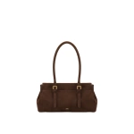 JW PEI Brielle Faux Suede Tote in Brown | Totes & Top-Handle Bags | Coveti