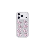 JW PEI Butterfly Crystal Phone Case in White | Phone Cases | Coveti